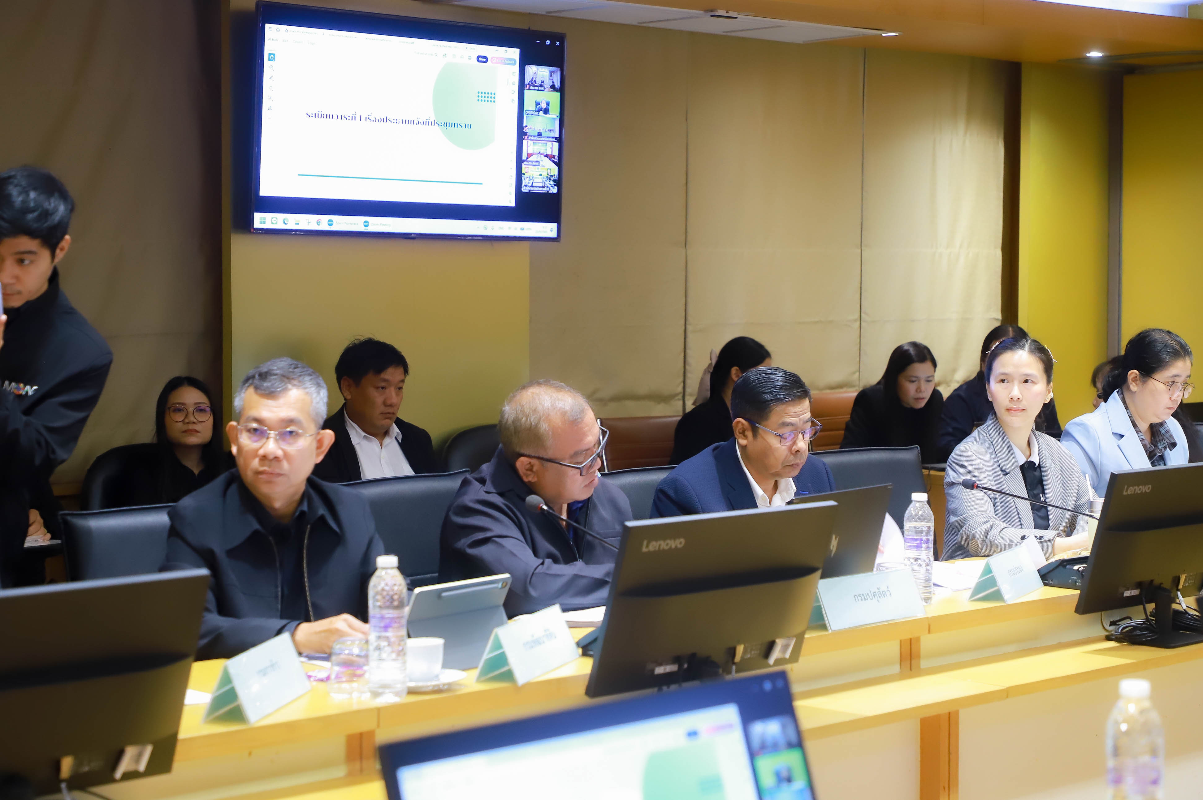 title - รองเลขาธิการ ส.ป.ก. ร่วมการประชุมคณะกรรมการขับเคลื่อนการดำเนินงานส่งเสริมอาชีพด้านการเกษตรในจังหวัดชายแดนภาคใต้ของกระทรวงเกษตรและสหกรณ์ ครั้งที่ 1/2569
